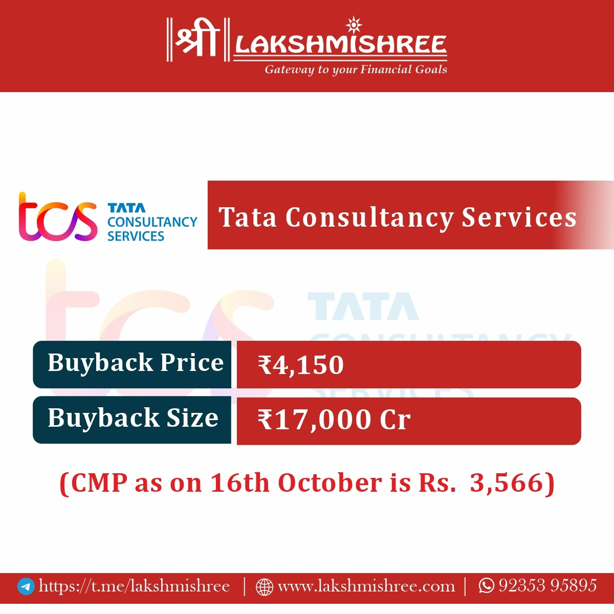 TCS Buyback 2023 A Golden Opportunity for Investors