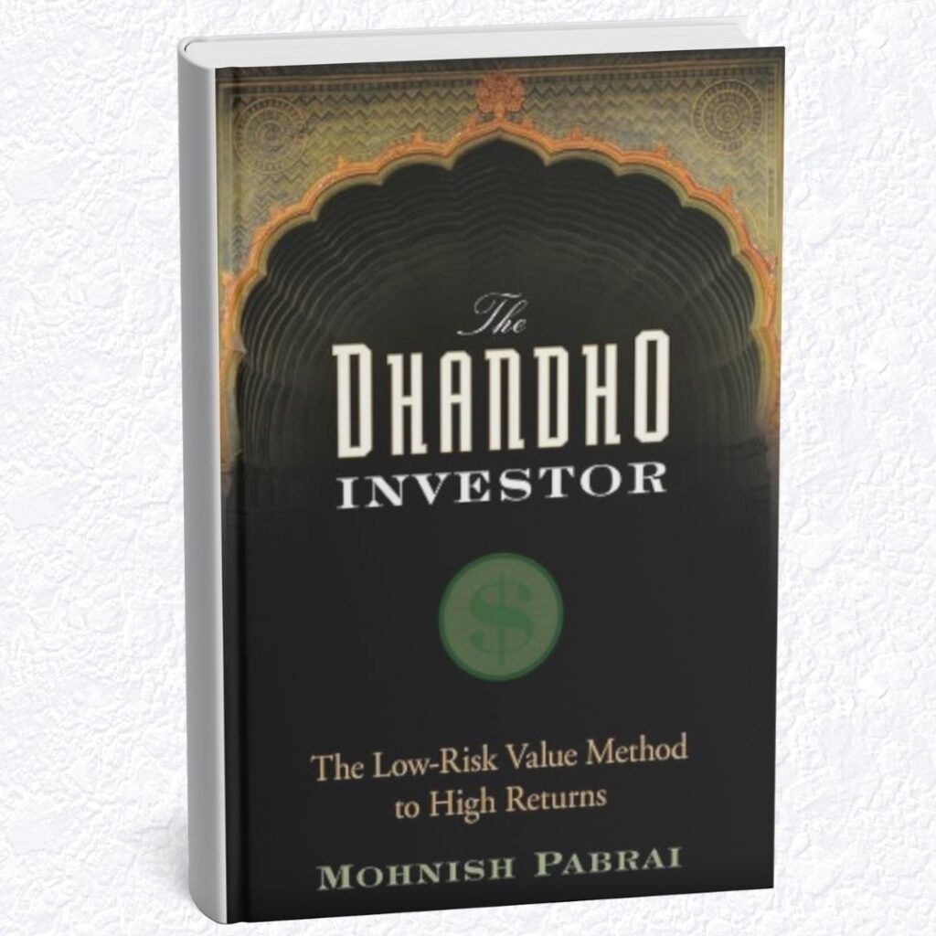 "The Dhandho Investor" by Mohnish Pabrai 