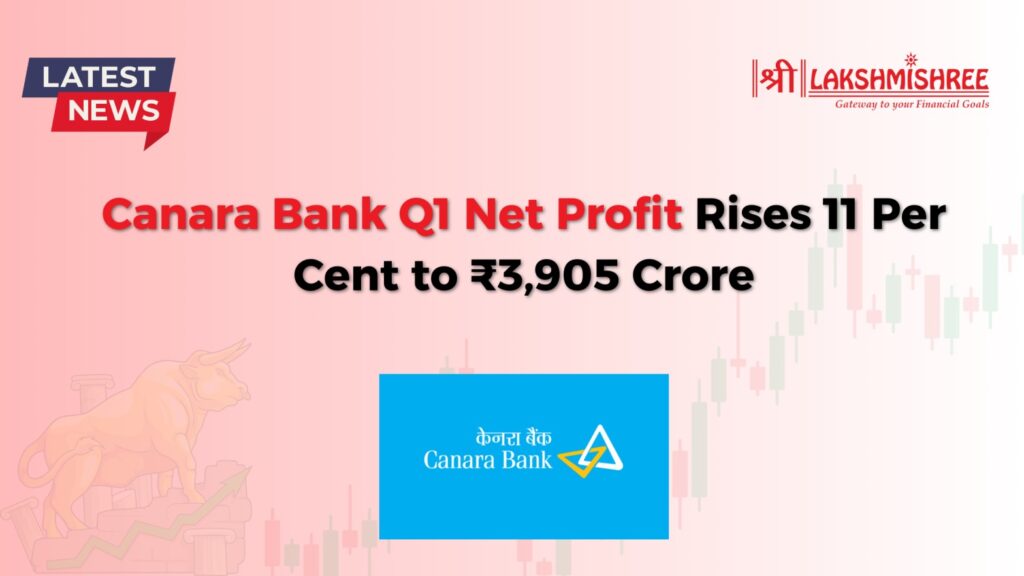 canara bank Q1 profit