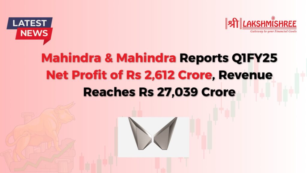 Mahindra & Mahindra Q1 profit