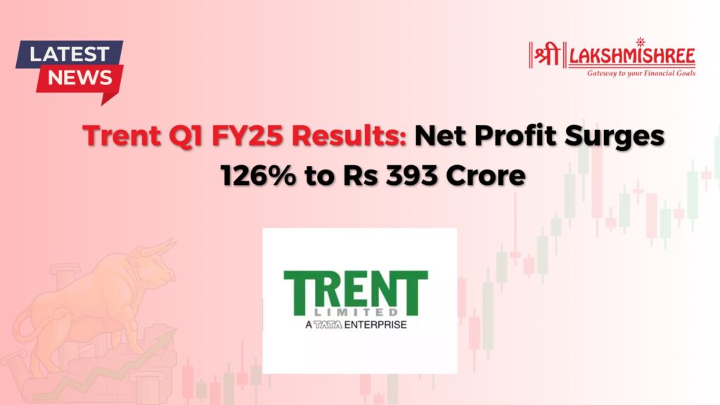 Trent Q1 FY25 Results: Net Profit Surges 126% to Rs 393 Crore