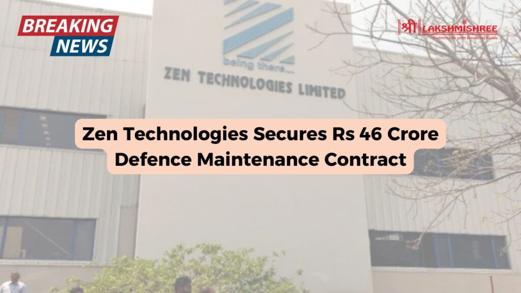 Zen Technologies Secures Rs 46 Crore Defence Maintenance Contract