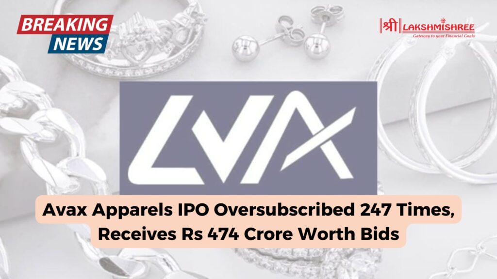 Avax Apparels IPO Oversubscribed 247 Times, Receives Rs 474 Crore Worth Bids