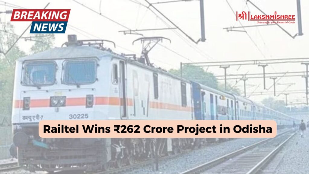 Railtel Wins ₹262 Crore Project in Odisha