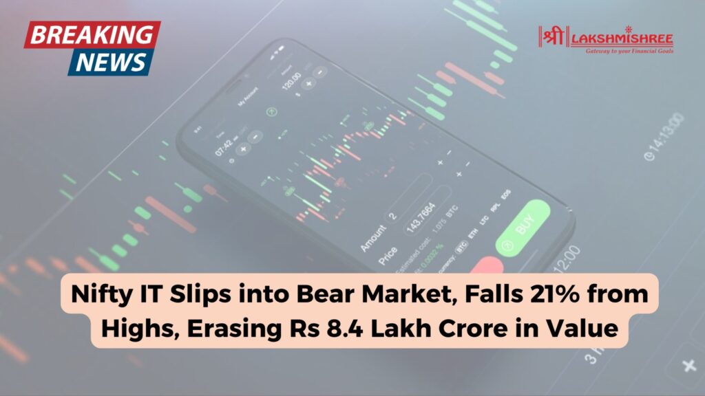 Nifty IT Slips into Bear Market, Falls 21% from Highs, Erasing Rs 8.4 Lakh Crore in Value