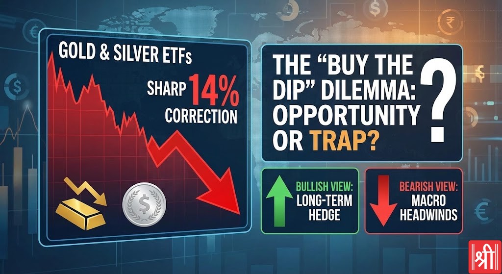 14% Correction in Gold and Silver ETF