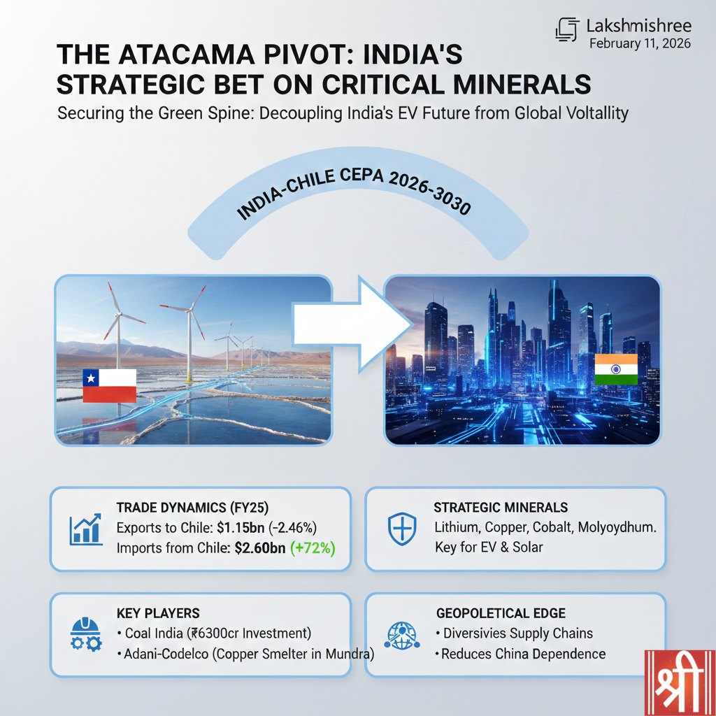 India-chile FTA on critical minirals