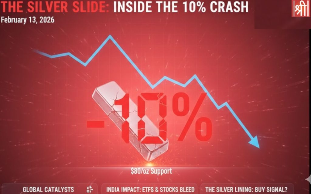 silver crash today 13th feb 2026 reasons