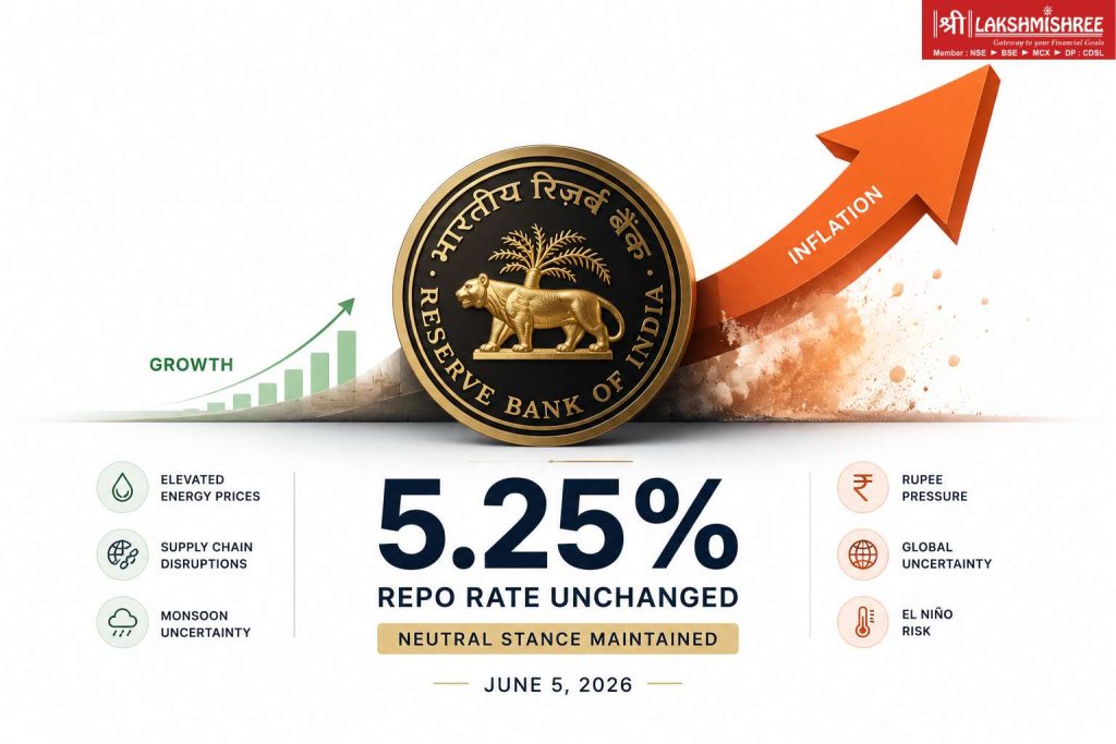 RBI keeps unchanged repo rate at 5.25% as inflation risks rise, with the central bank balancing economic growth and price stability amid global uncertainty.